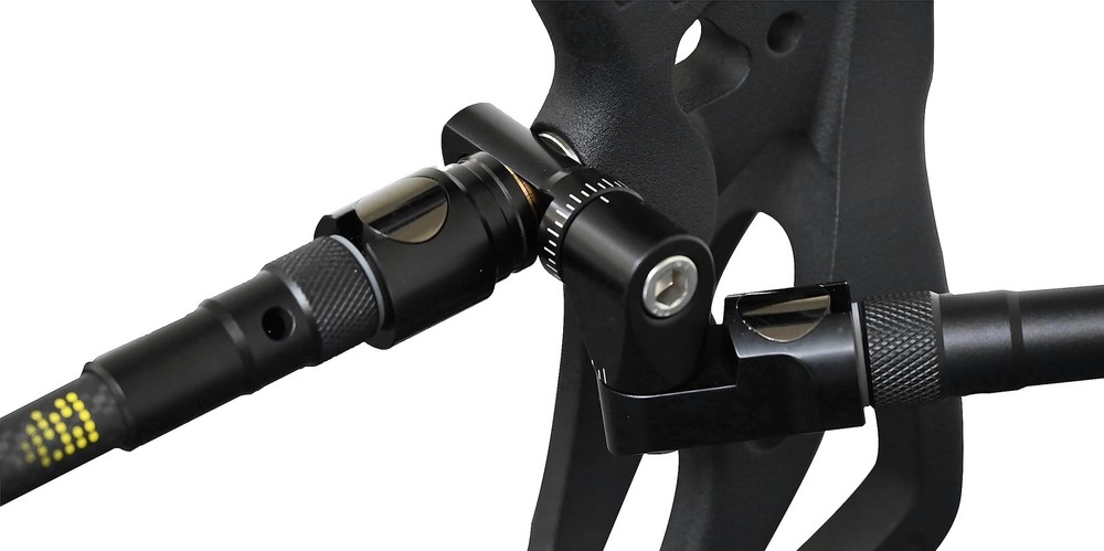 High-Performance Adjustable Single-Sided Bipolar V-bar Composite Bow stabiliz...