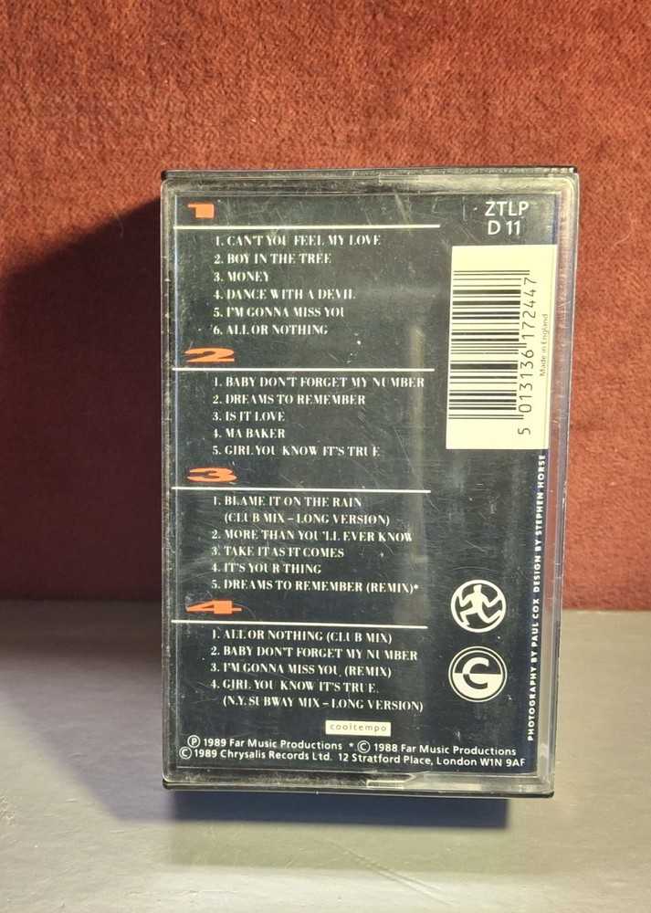 Milli Vanilli - 2 x 2 - double cassette - V5829z