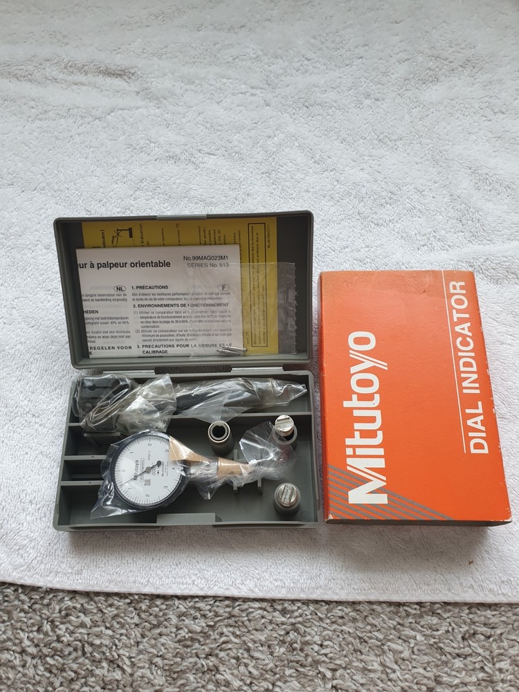 Mitutoyo 513-403T Dial Test Indicator Set