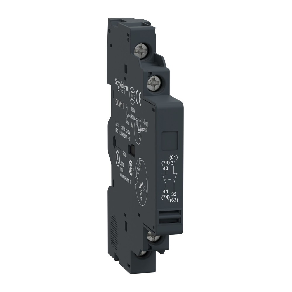 1pcs new Schneider GVAN11 auxiliary contact module