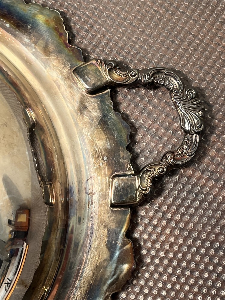 Baroque By Wallace 744 Serving Dish Bowl With Lid