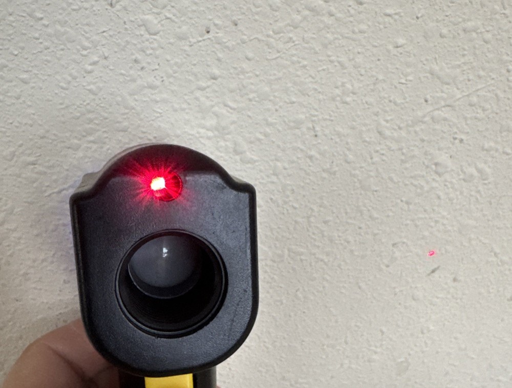 Cen-Tech Infrared Thermometer Model 96451 With Instructions