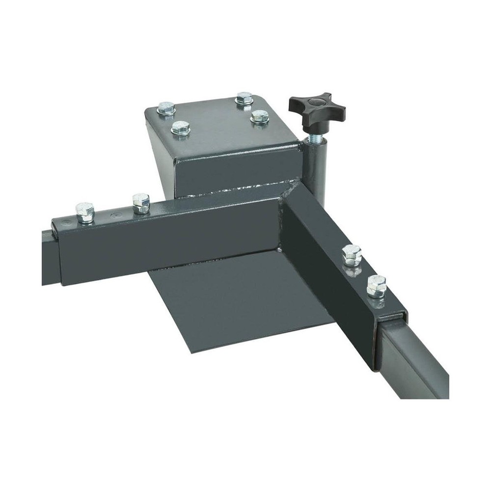 Shop Fox D2057A Adjustable Mobile Base, Small Charcoal Grey