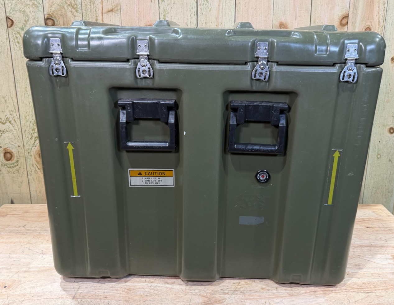 Pelican Hardigg Case 32x20.5x27.5" Green Military Waterproof Storage