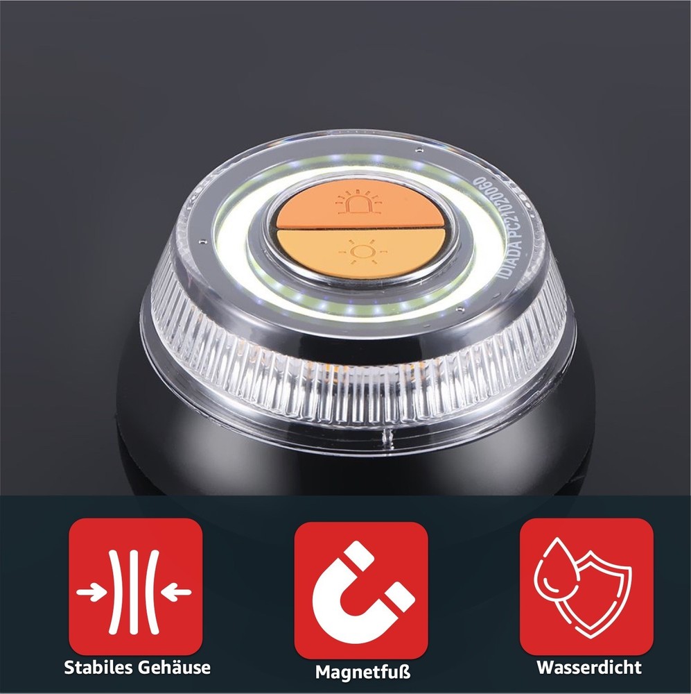 5x V16 EU Emergency Light - Warning Triangle Alternative & Safety Light