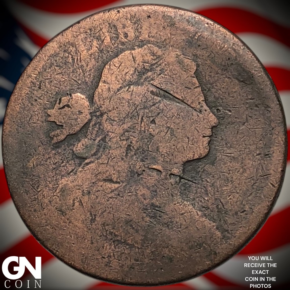 NO DATE Draped Bust Large Cent Z0617