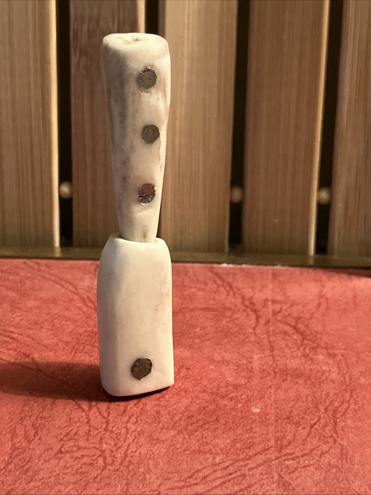 Small Container (antler and metal).
