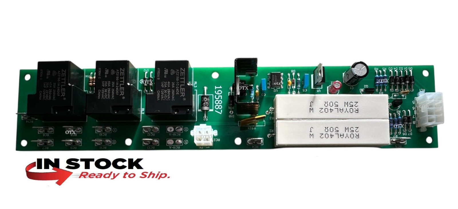 195887 Control Board for Hobart Handler 175, 190 , 195  (8 PIN)  "SHIPS In 24h"