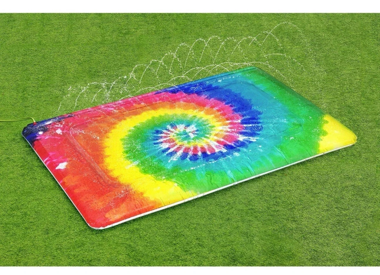 H2OGO! Tie Dye Blobz Water-Filled Splash Pad 9’ 10” x 6' 7" Bestway H2O Go! Jump