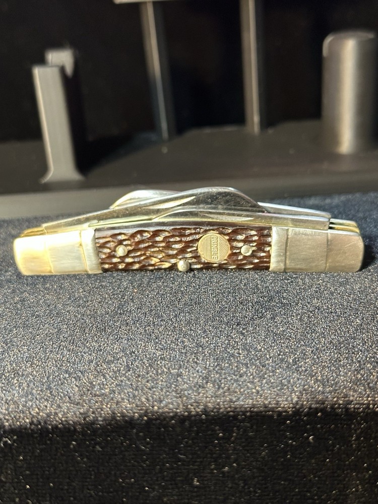 Vintage John Primble 5514 ⭐️ 4 Blade Congress With Etching