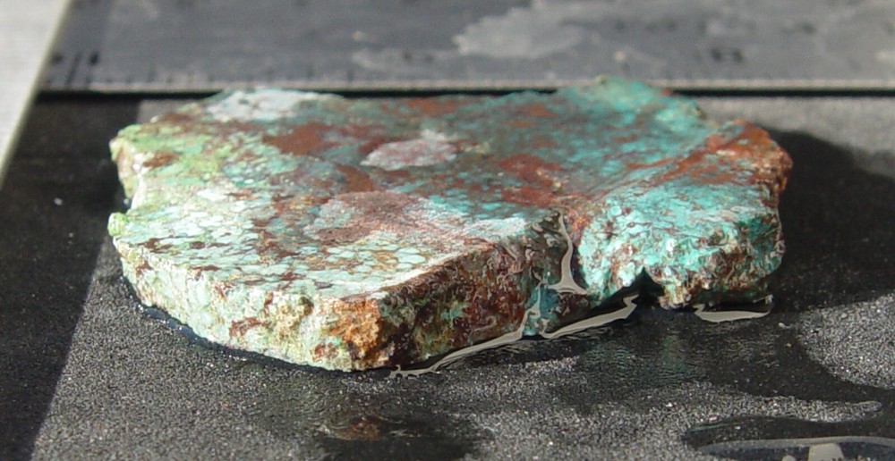 Chrysacolla Lapidary Slab T1009
