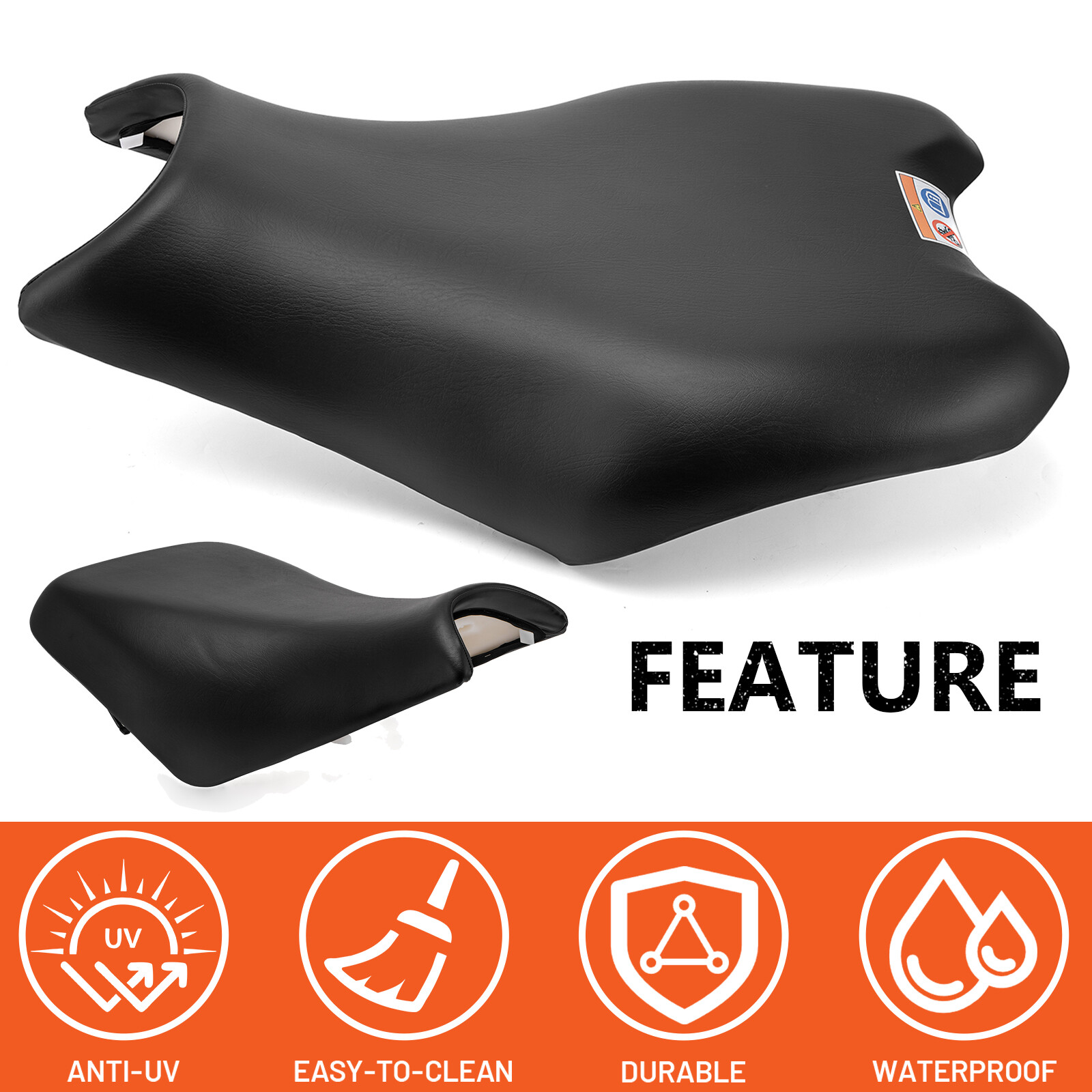 Complete Seat For Honda Rincon 650 TRX650FA TRX650FGA 4x4 2003 2004 2005 Black