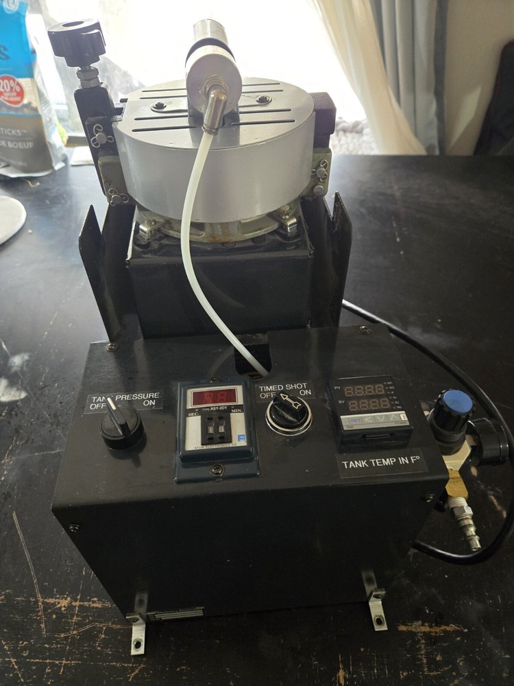 Shot Pot 2 Hot Melt Dispenser Pneumatic Variable Temp Glue Applicator used