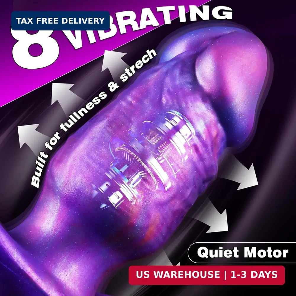 Vibrating Butt Plug Large ButtPlug - 6.7" Vibrating Anal Plug Prostate Massage A