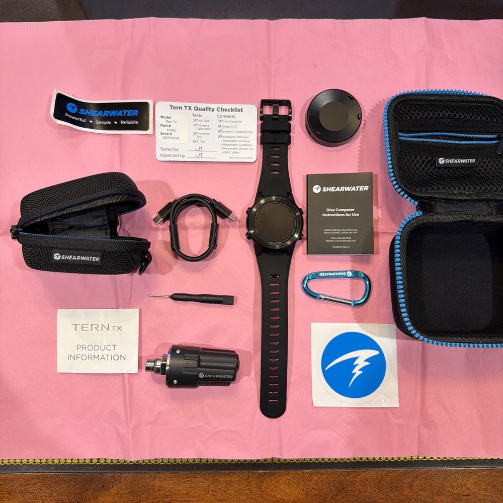 Shearwater Tern TX and Transmitter