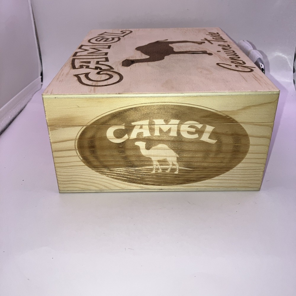 Custom Camel Wood Box