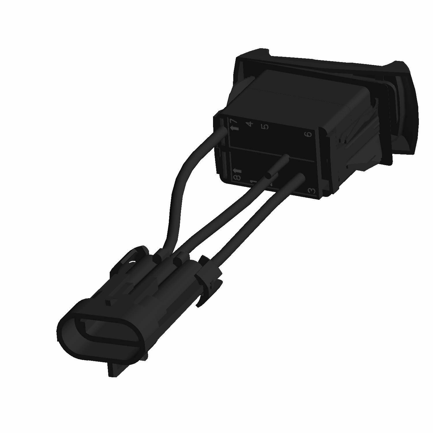 Polaris AWD Switch, Sealed, Genuine OEM Part 4015034, Qty 1