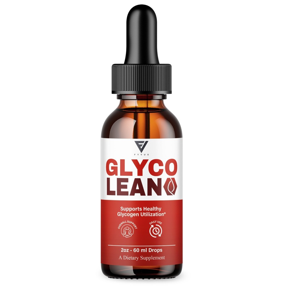 Glyco Lean Drops, GlycoLean Premium Liquid Drop Supplement (2oz)