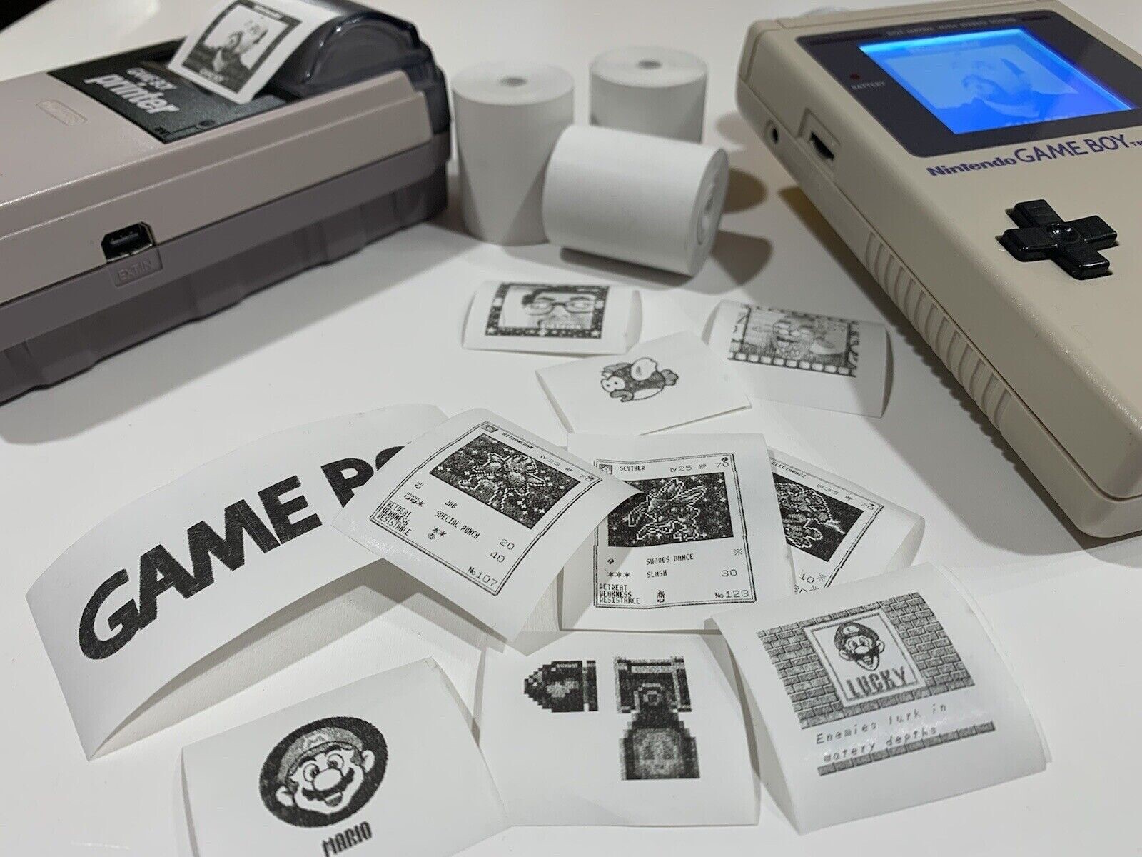 Game Boy Printer Paper (3x) Rolls