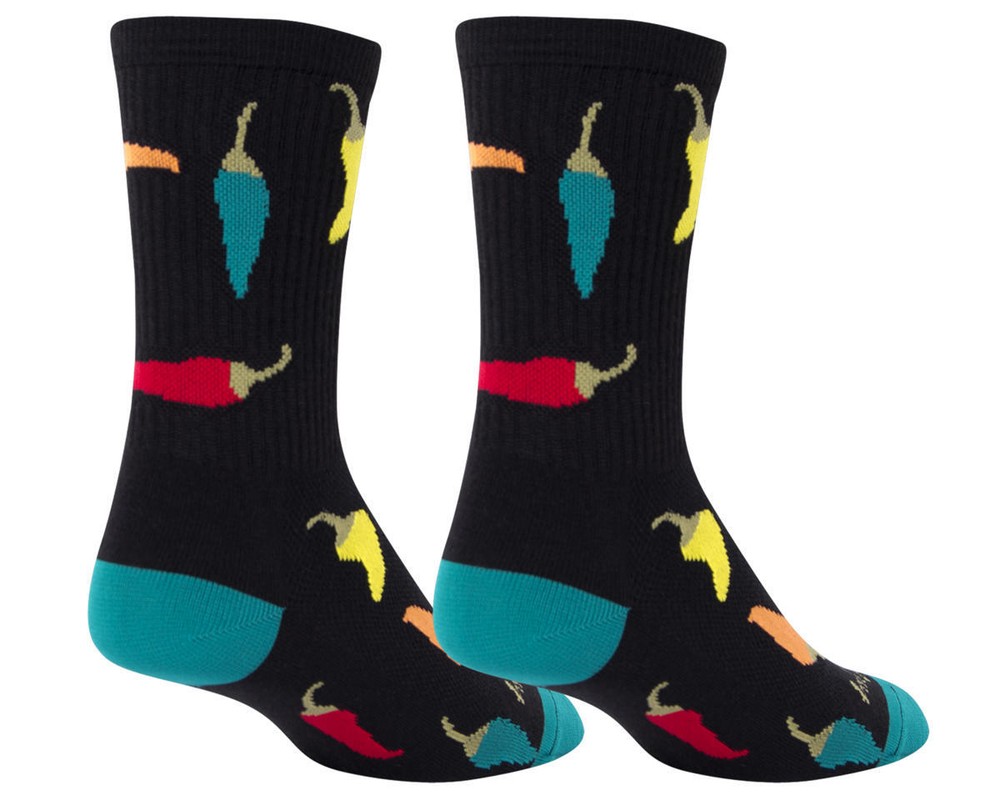 Sockguy 6" Socks (Peppers)