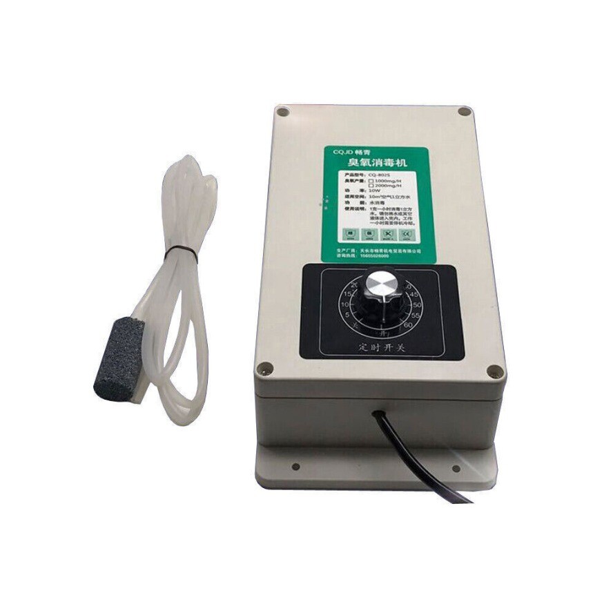 Portable Ozone Machine for Liquid Air Multipurpose Ozonator with Timer 220V