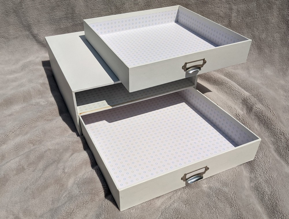 Cabinet 2-Drawer Document Letter Box