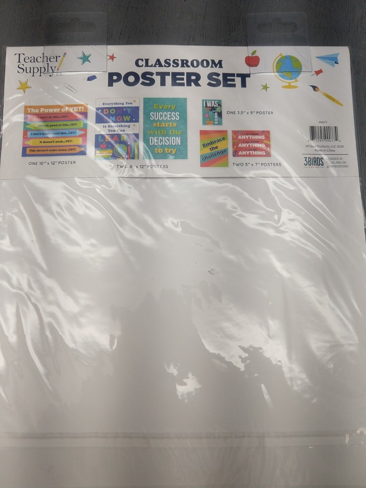 Teacher Supply Co. 9 Pc. Classroom Combo Set - E5C