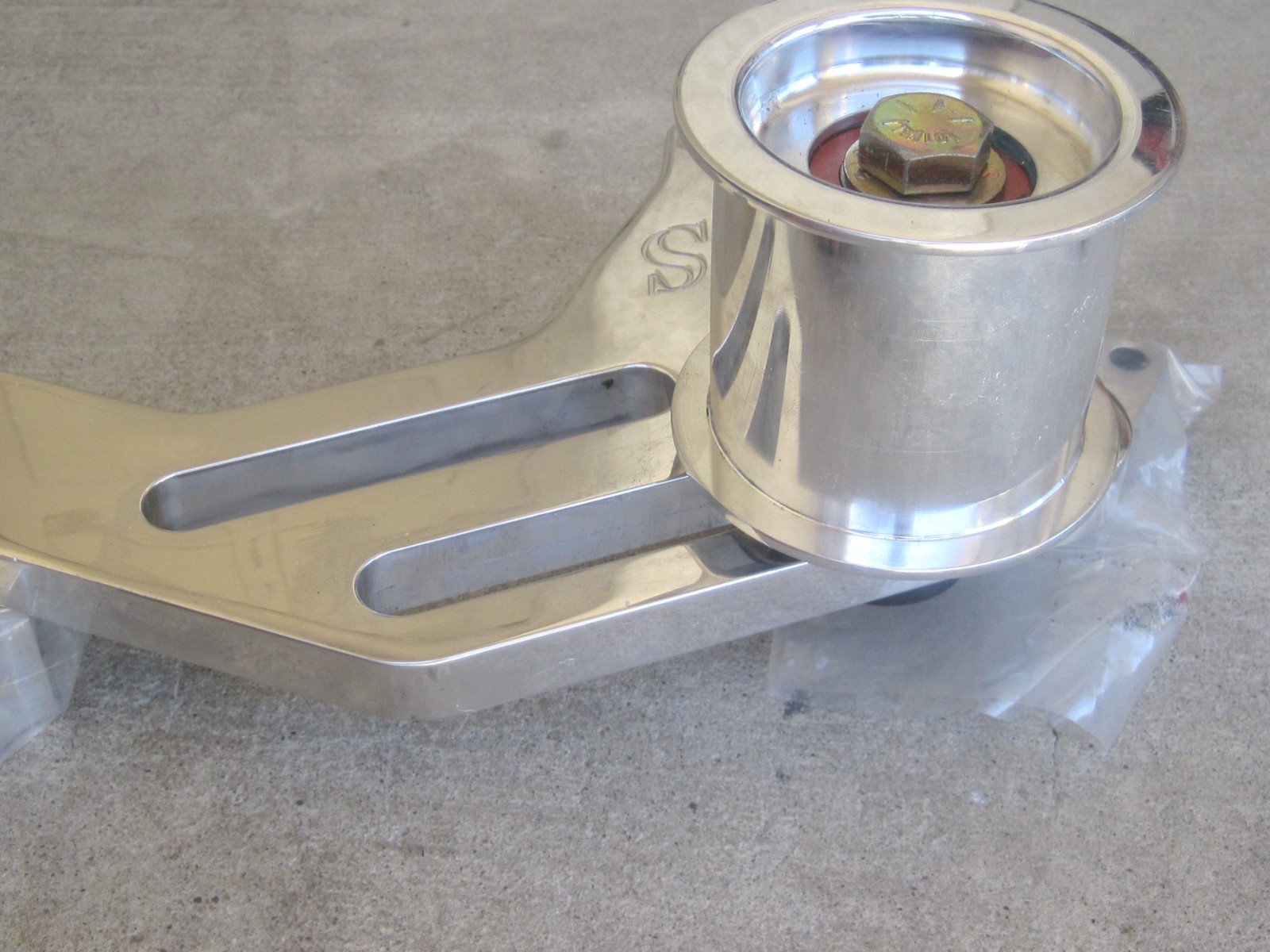 New TBS 3" Idler Pulley Assembly BBC Chevy dragster funny car blower drag boat