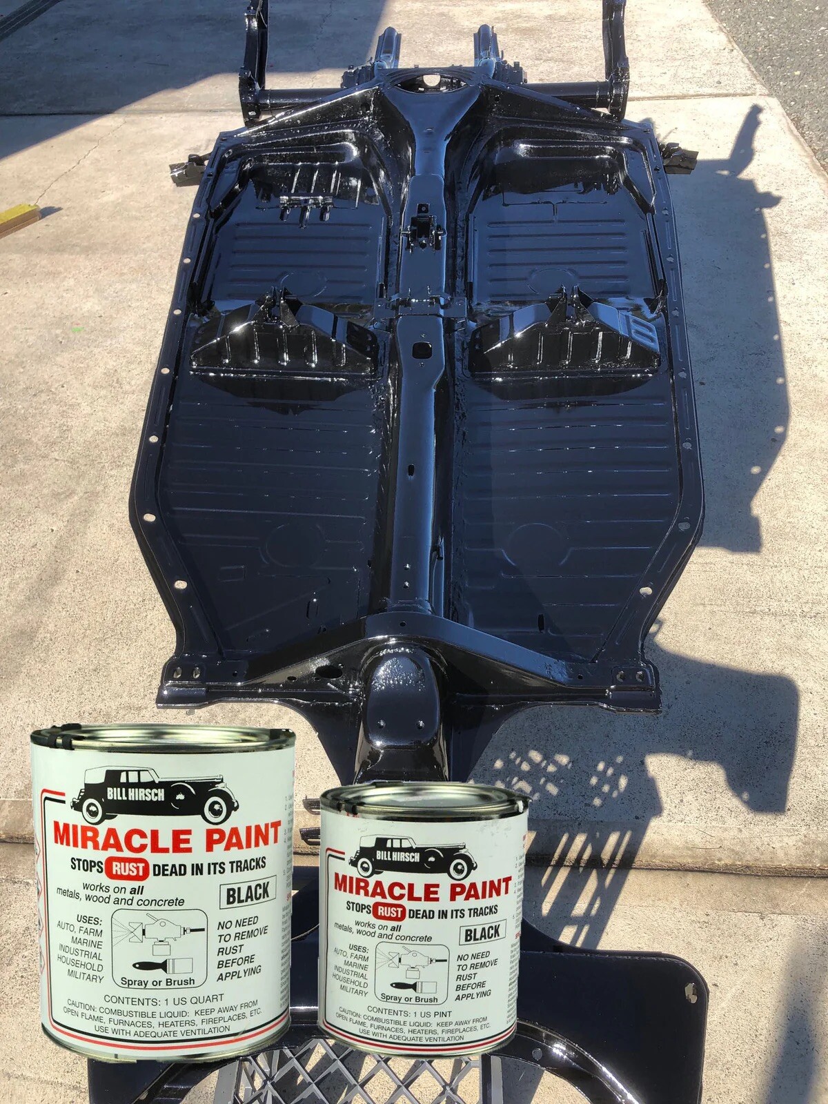 Bill Hirsch Miracle Paint Quart Black