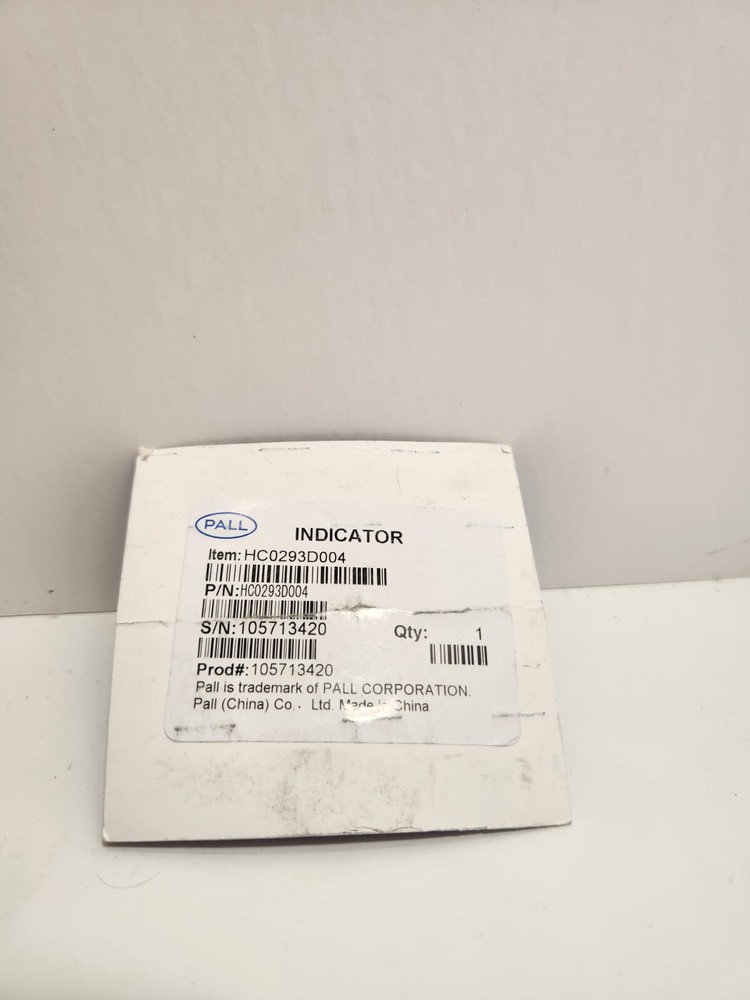 HC0293D004 Pall Vacuum Indicator