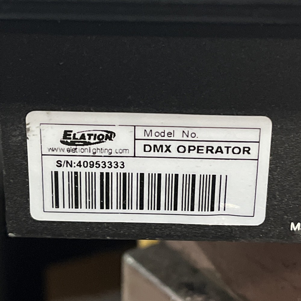 ELATION PROFESSIONAL DMX OPERATOR LIGHT CONTROLLER