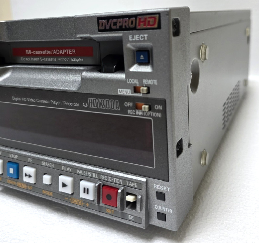 Panasonic AJ-HD1200A Compact DVCPRO Recorder Tested & Working