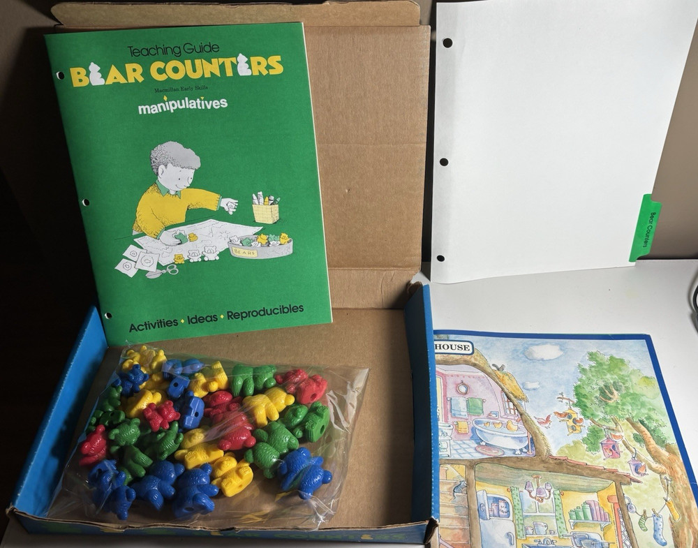 Macmillan Teaching Guide Bear Counters Manipulatives