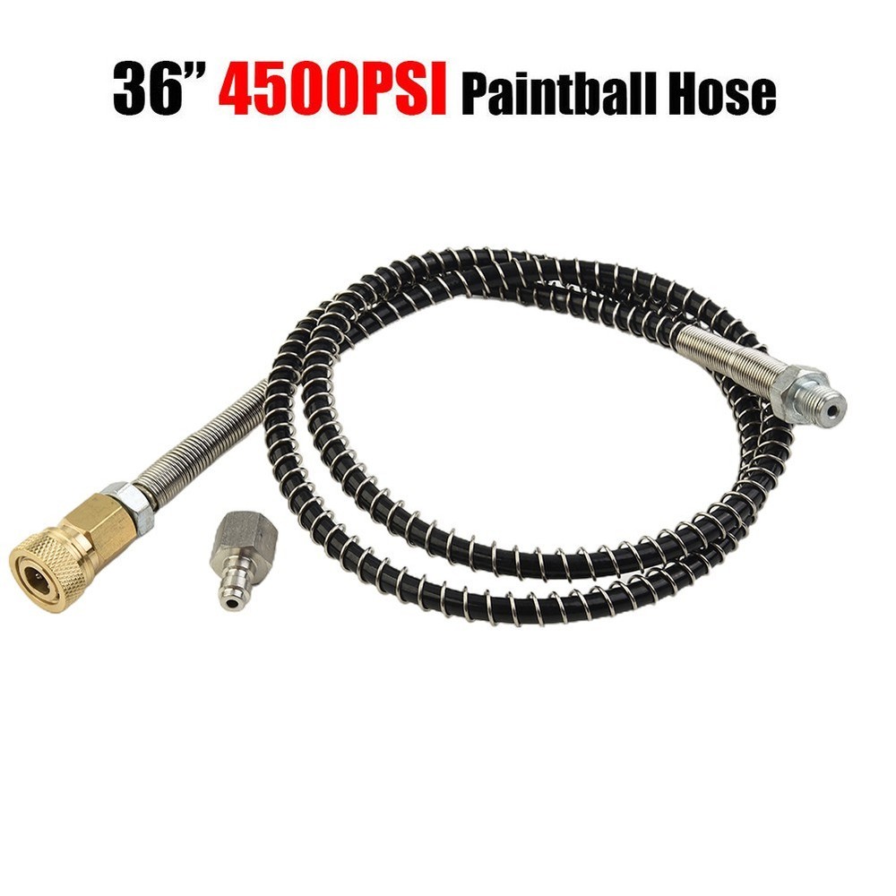 Hose with Quick Release Fitting Perfect for High Pressure Applications 36 In
