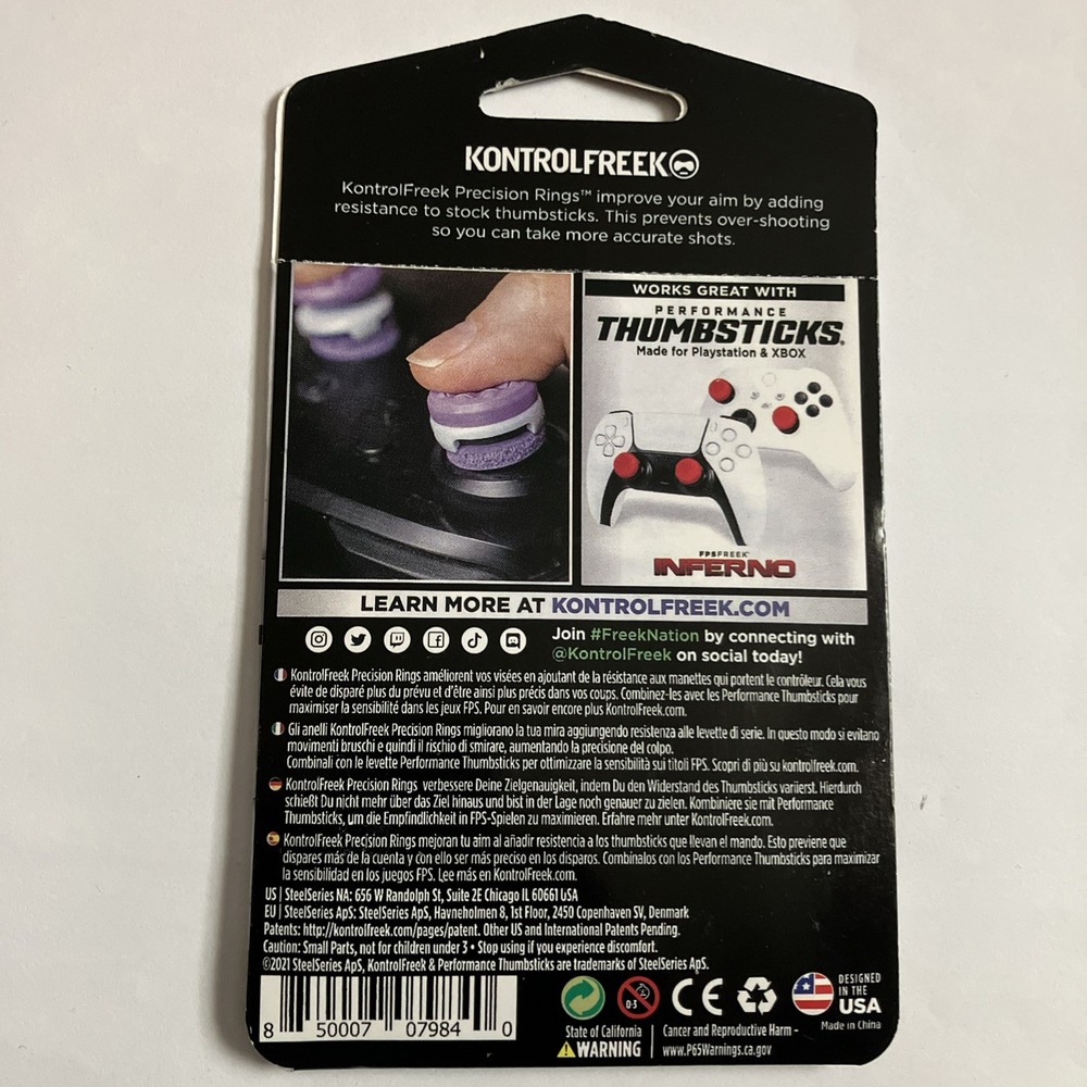Precision Rings | Aim Assist Motion Control for Xbox, Play Station, Switch Pro 