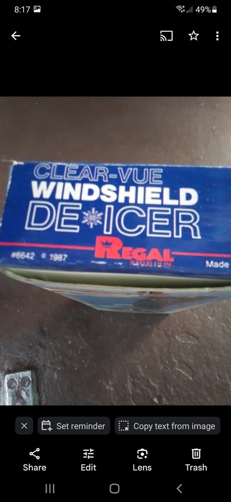 Clear- View Windshield DE ICER