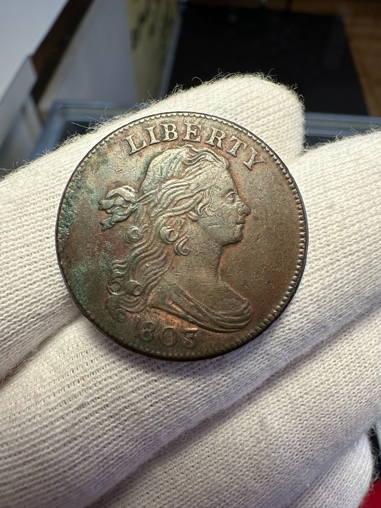 1803 Draped Bust Large Cent XF