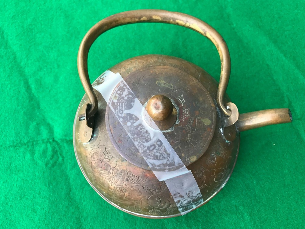 Vintage Cooper Teapot CHINA ETCHED TEA POT