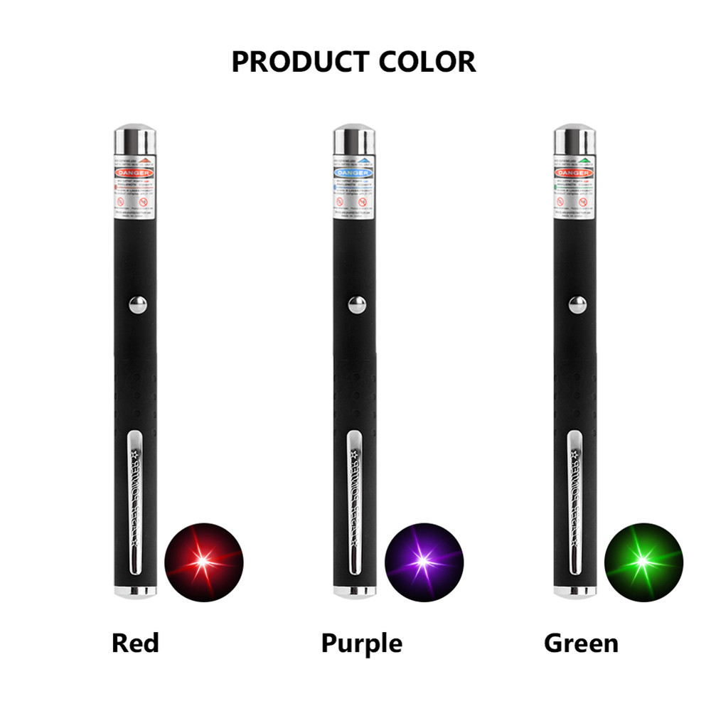 1Pcs Red Lazer Green Battery-powered laser pointer Astronomy Visible Beam Light