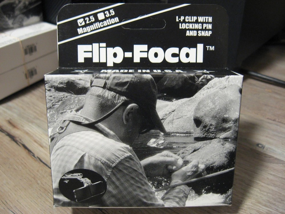 Flip-Focal Fly-Tying Magnifier