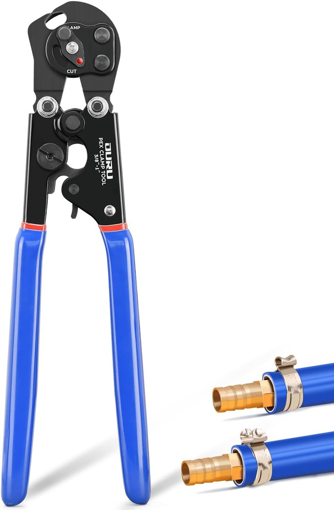 2 in 1 Ratchet Pex Crimping Tool Pliers Cinch and Remove Combo Function Professi