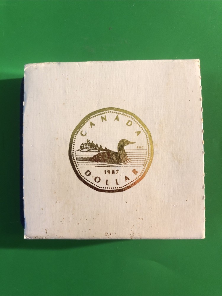 1987 Canadian Loon Proof Dollar