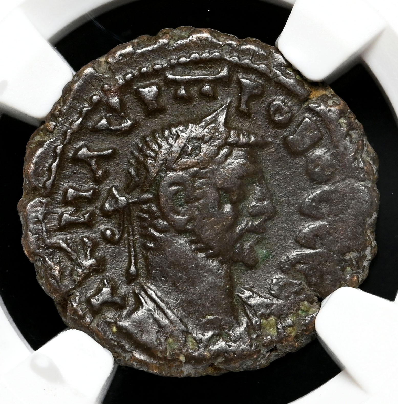 EGYPT, Alexandria. Probus. AD 276-282. Potin Tetradrachm, NGC XF