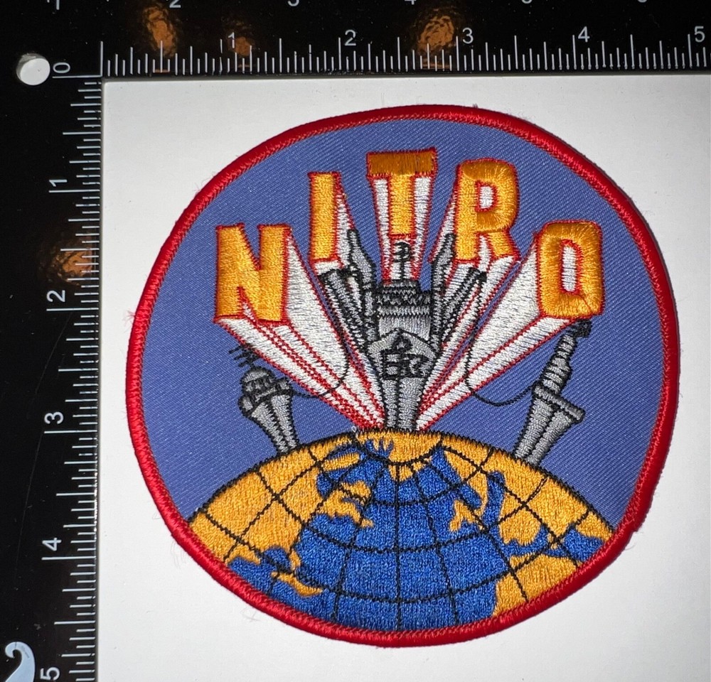 Cold War USN US Navy AE-23 NITRO Ammunition Ship Patch