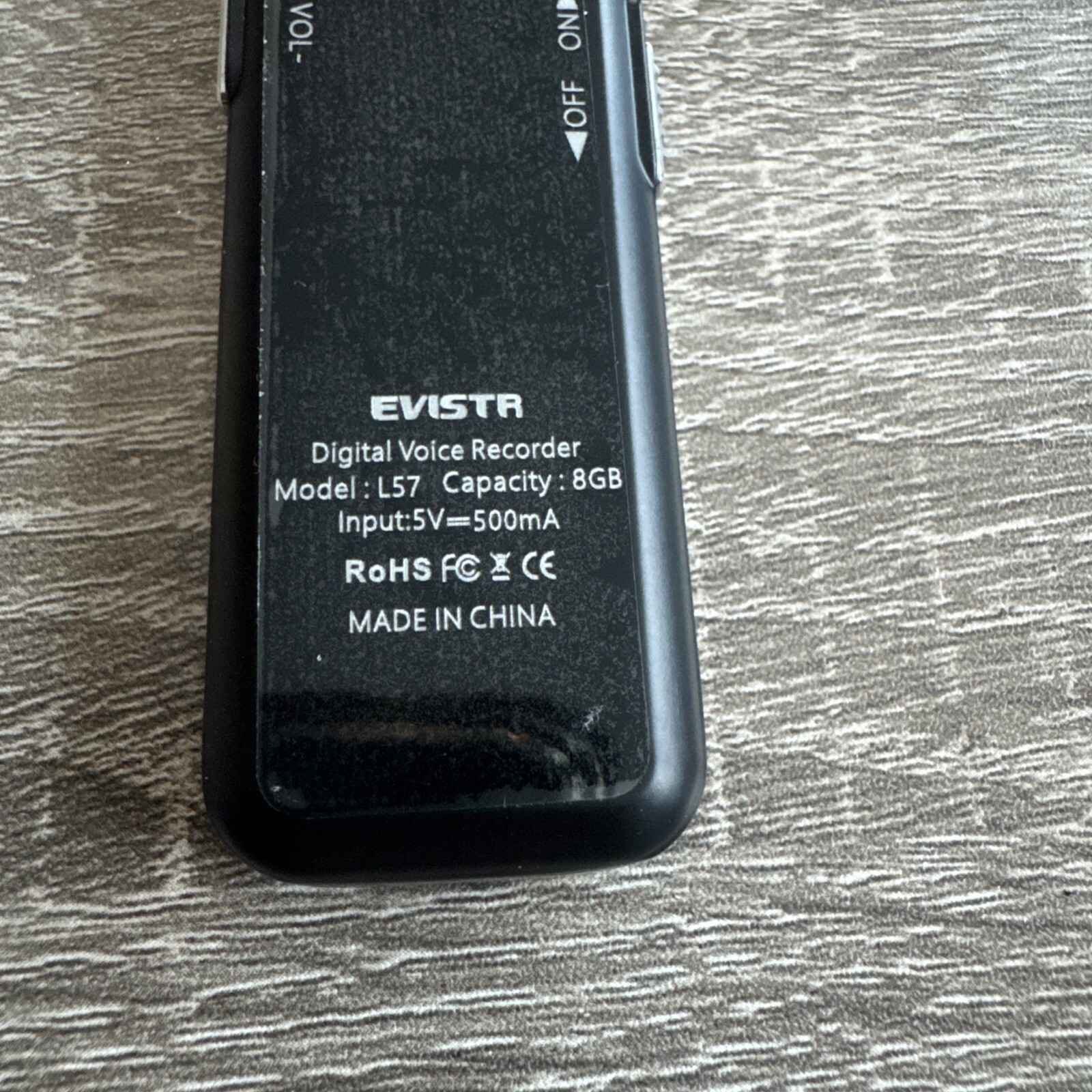 EVISTR 8GB Digital Voice Recorder Voice Activated Recorder with Playback.