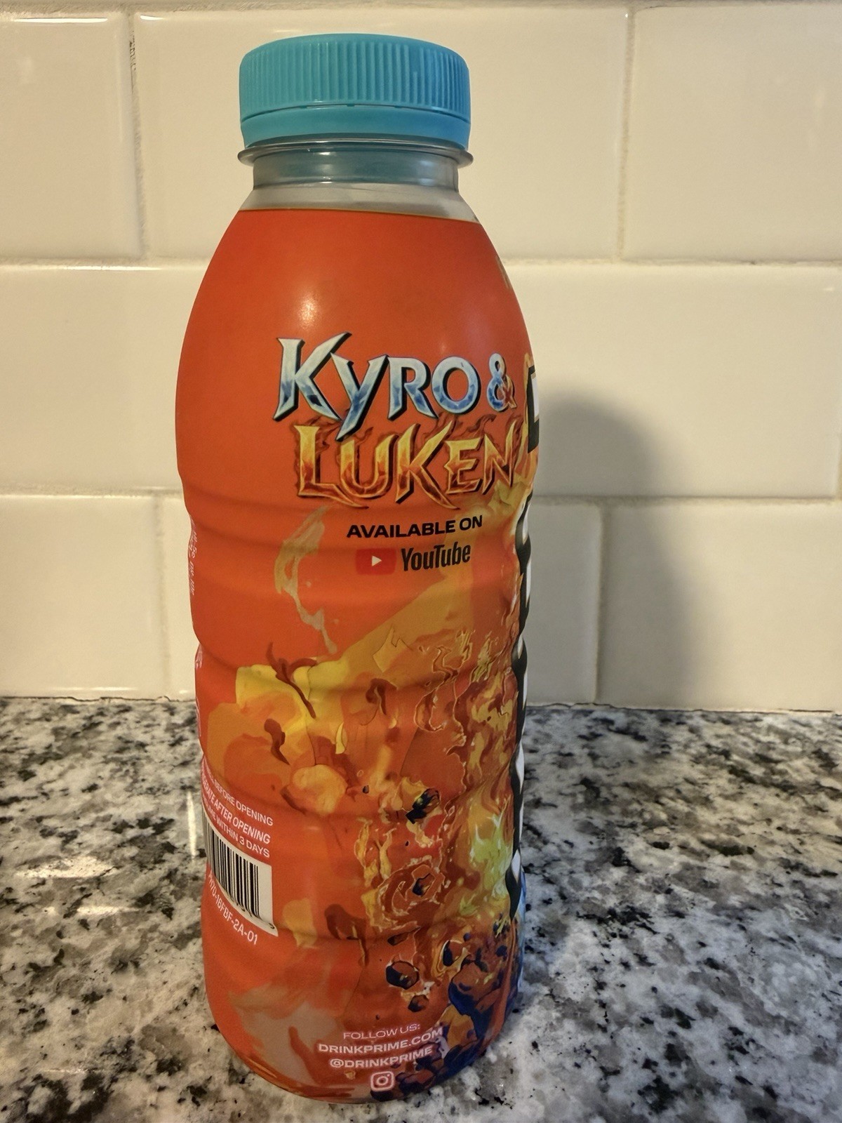 Prime Frostbite Fusion Hydration Drink Kyro & Luken
