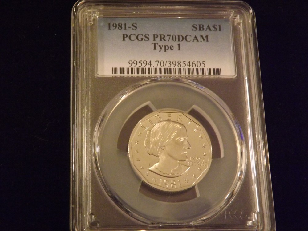 1981-S  $1   Susan B Anthony       PCGS  PR 70 DCAM