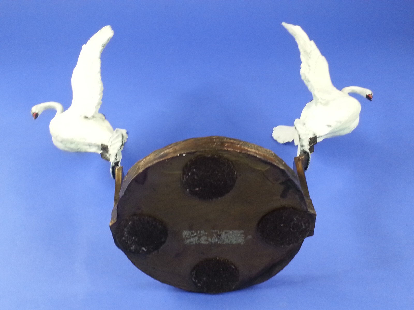 Vintage Art Castings Of Montana Bronze Ron Herron Swan Stand