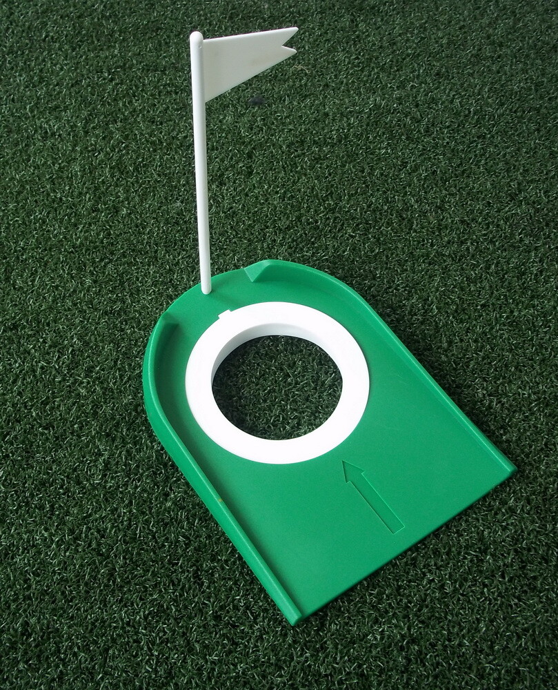 A99Golf 2Hole Putting Cup Adjustable Flagpole Hole Indoor Training Aids 1or2Sets