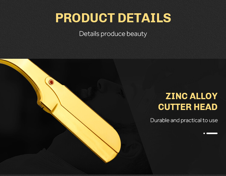 Back Katana Straight Barber Razor
